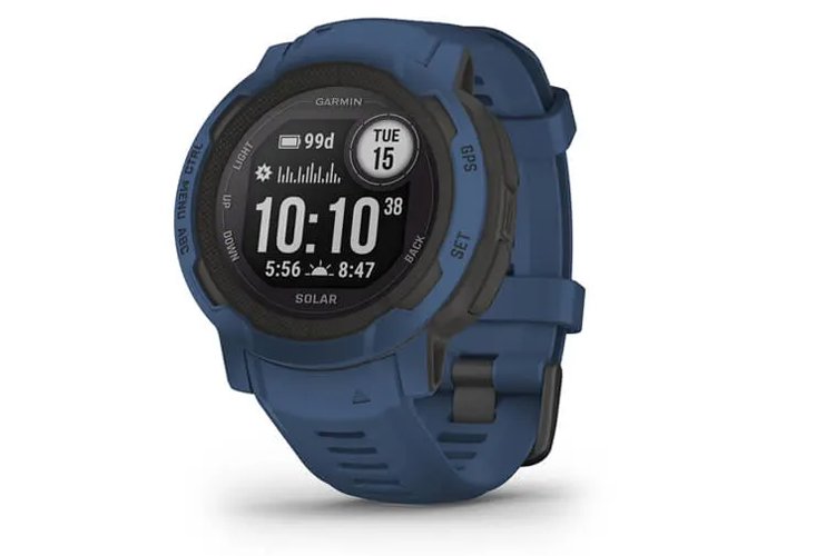 garmin instinct solar tidal blue