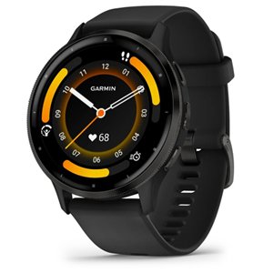 Garmin Venu 3 Slate Stainless Steel , Black Case - 010-02784-01