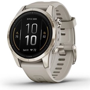 Garmin Epix Pro Gen2 Sapphire 42mm - Soft Gold, Light Sand Band