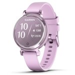 Garmin Lily 2 Smartwatch, Metallic Lilac w/ Lilac Silicone Band