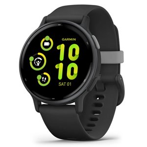 Garmin Vivoactive 5 Smart Watch, Black and Slate - 010-02862-10