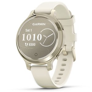 Garmin Lily 2 Active Lunar Gold, Bone Silicone Band 010-02891-00