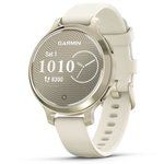 Garmin Lily 2 Active Lunar Gold, Bone Silicone Band 010-02891-00