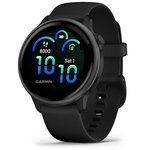 Garmin Vivoactive 6 GPS Fitness Smartwatch - Slate with Black Band