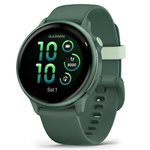 Garmin Vivoactive 6 GPS Fitness Smartwatch - Metallic Jasper Green