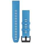 Garmin QuickFit 22 - Cyan Blue Silicone Band 010-12740-03