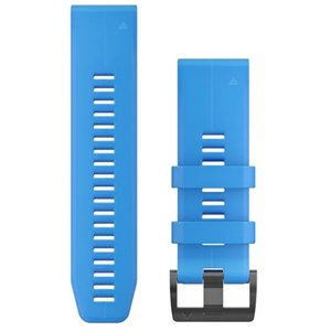 Garmin QuickFit 26 - Cyan Blue Silicone Band 010-12741-02