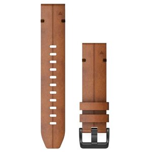 Garmin QuickFit 22 - Chestnut Leather Band 010-12863-05