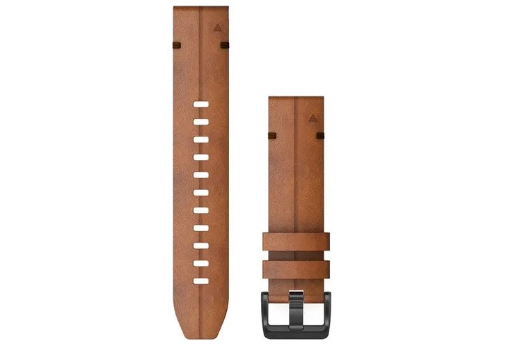 Garmin QuickFit 22 - Chestnut Leather Band 010-12863-05