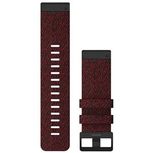 Garmin QuickFit 26 - Heathered Red Nylon Band 010-12864-06