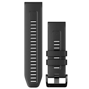 Garmin QuickFit 26 Black Silicone Band - 010-13117-00