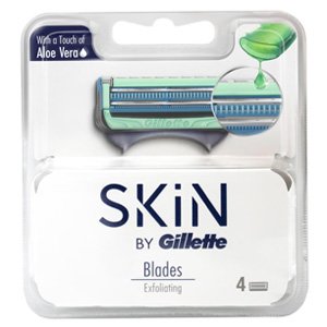 SKIN BY GILLETTE PK4 EXFOLIATING BLADES