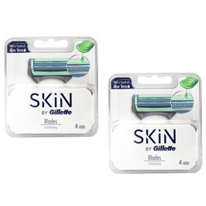 SKIN BY GILLETTE PK8 EXFOLIATING BLADES