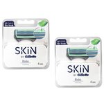SKIN BY GILLETTE PK8 EXFOLIATING BLADES