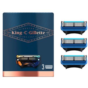 King C. Gillette Shave and Edging Razor Blades 3 Pack