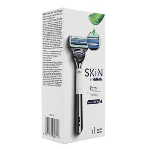 SKIN BY GILLETTE RAZOR EXFOLIATING + PK2 BLADES