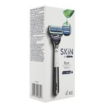 SKIN BY GILLETTE RAZOR EXFOLIATING + PK2 BLADES