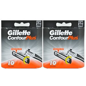 Gillette Contour Plus Blades (20 Cartridges)