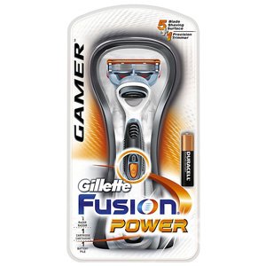 Gillette Fusion Gamer Power Razor w/ AA Battery