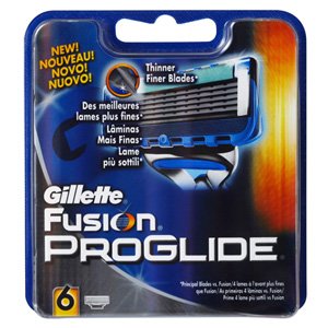 Gillette Fusion ProGlide Blades (6 Cartridges)