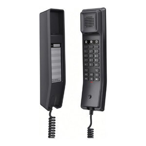 Grandstream GHP611 2-Line PoE Hotel IP Phone, Black Grandstream GHP611 2-Line PoE Hotel IP Phone, Black