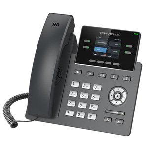 Grandstream GRP2612P 4 Line IP Phone 2 SIP Accounts Dual colour LCD