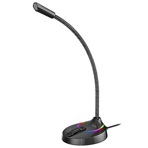 Havit GK55 RGB Backlit Gaming Desktop USB Microphone Plug and Play