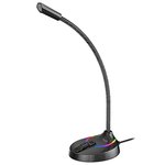 Havit GK55 RGB Backlit Gaming Desktop USB Microphone Plug and Play