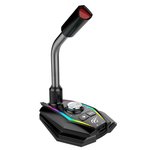 Havit GK56 RGB Backlit Gaming Desktop USB Microphone Plug and Play