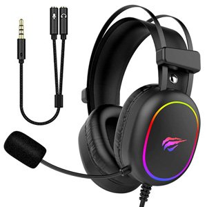 Havit H2016D RGB Gaming Headset Stereo Surround Sound HD Microphone