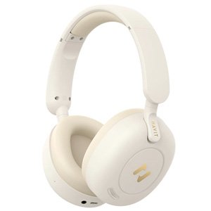 Havit Hybrid Active Noise Cancellation Wireless Headphone - Beige