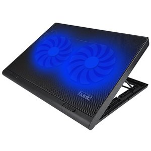 Havit HV-F2050 14"-15.6" Bed Laptop Cooling Pad w/ Lock Stand