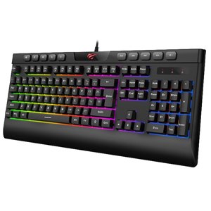 Havit KB487L RGB Multi Function Media Backlit Gaming Keyboard