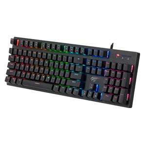 Havit KB858L RGB Backlit Mechanical Keyboard Blue Switches