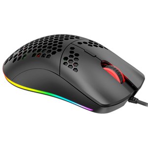 Havit MS1023 RGB Backlit 6400 DPI Honeycomb Shell Gaming Mouse