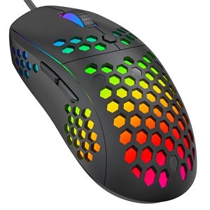 Havit MS878 RGB Backlit Light Durable Honeycomb 10000 DPI Gaming Mouse