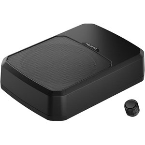 Hertz DBA201F 8" Super-Flat Active Under-Seat Sub Box