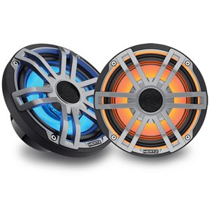 Hertz Marine 6.5" 2-way RGB Coaxial Speaker - Pair (HEX 6.5 S-LD-G)