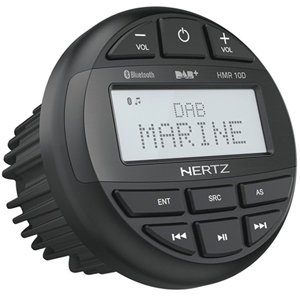 Hertz Marine Digital Media Receiver - Dab+ Bluetooth USB AM-FM HMR10D