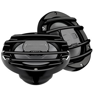 Hertz Powersport 6.5" 2-Way Black Coaxial Speaker Pair (HMX 6.5 S)