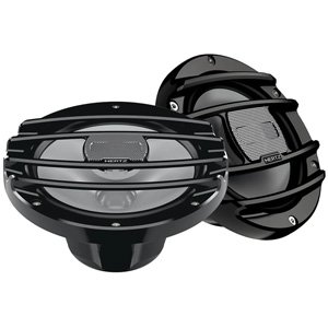 Hertz Powersport 8" (200mm) 2-way Black Coaxial Speaker Pair (HMX 8)