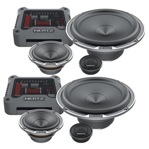 Hertz MPK163.3 Mille Pro Series 6.5" 3-Way 300W Component Speakers