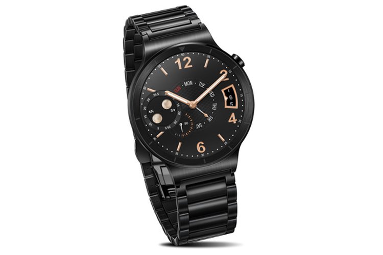 huawei watch black stainless steel