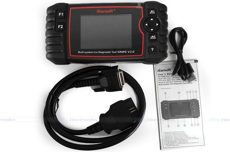 iCarsoft VAW V2.0 VW Audi Skoda Seat OBD2 Diagnostic Code Scan