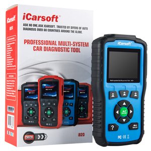 iCarsoft i820 OBDII Car Engine Diagnostic Scan Tool OBD2 Reader Blue
