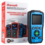 iCarsoft i820 OBDII Car Engine Diagnostic Scan Tool OBD2 Reader Blue