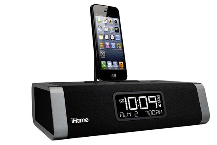 iHome iDL45 Dual Alarm Clock FM Radio w/ Lightning Dock