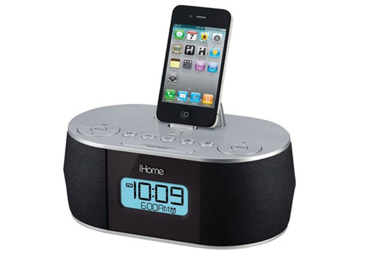 iHome iD38 Dual Alarm Clock FM Radio Docking Station