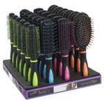 Induge 4 x Hair Brush of different designs and colours 4-Pack