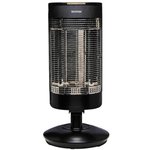 Ionmax ION801 Far Infrared Ray Thermal Heater w/ Timer BLACK